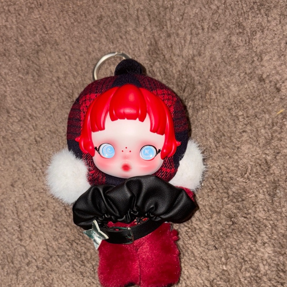 Skullpanda Doll Keychain